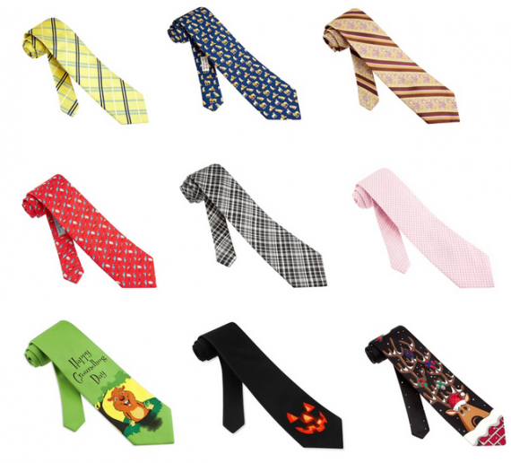 Самые разные галстуки