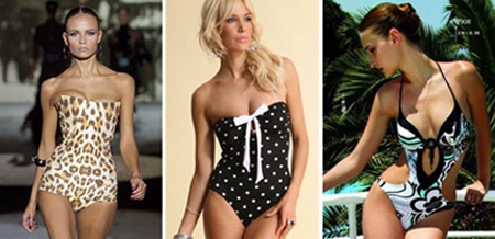 Цельные купальники