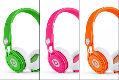 Неоновые наушники «Beats by Dre» Неоновые наушники «Beats by Dre»