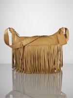 Сумка Leather Fringe Zip Cross-Body