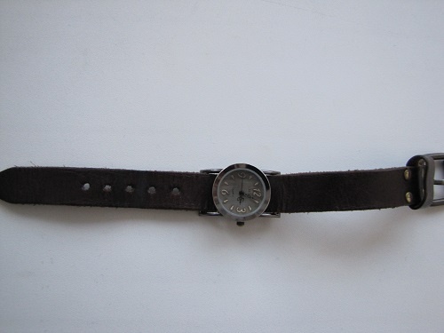 Наручные часы с кожаным ремешком с Aliеxpress Китай