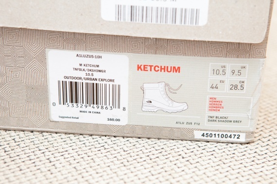 Мужские зимние ботинки The North Face Ketchum Boots США