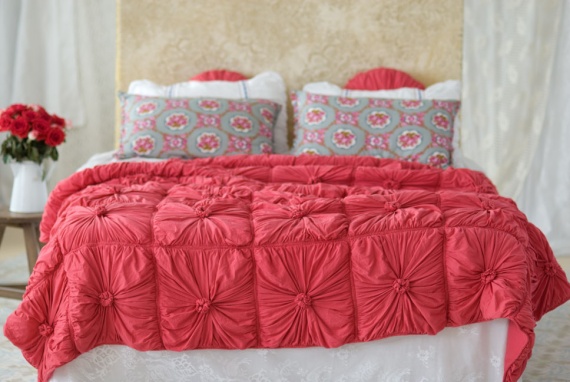 Хлопковое лоскутное одеяло