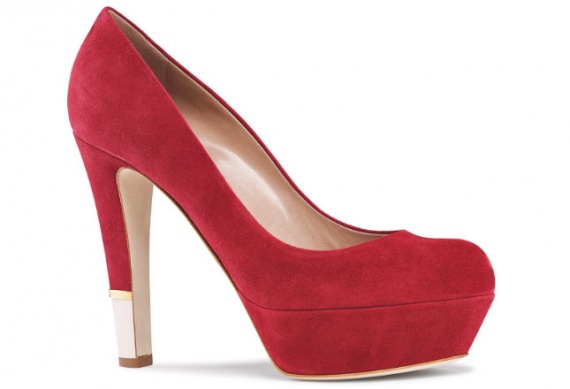 Замшевые туфли