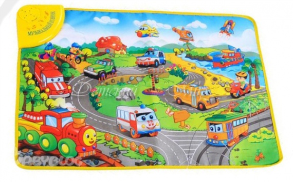 Музыральный детский коврик