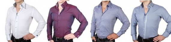 Мужские рубашки под запонки для джентльменов, ценящих классику Россия