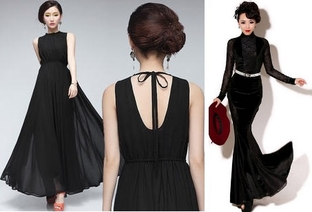 Черное строгое платье – темная сексуальная загадка строгое платье