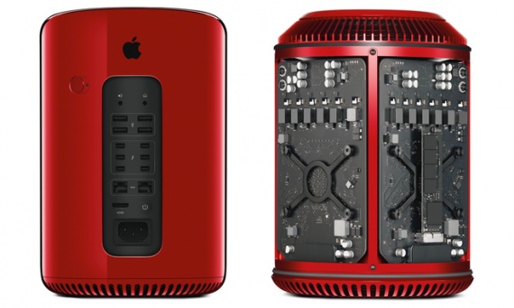 красный компьютер