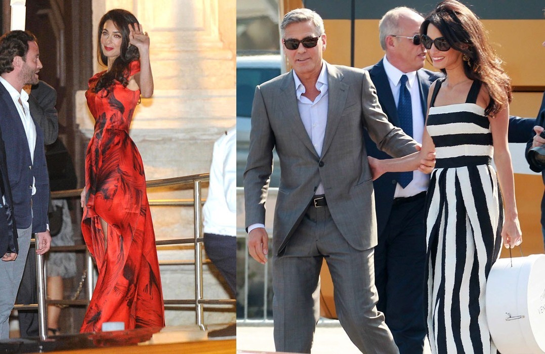 Как истинный адвокат, супруга Клуни любит костюмы, часто отдает предпочтени...