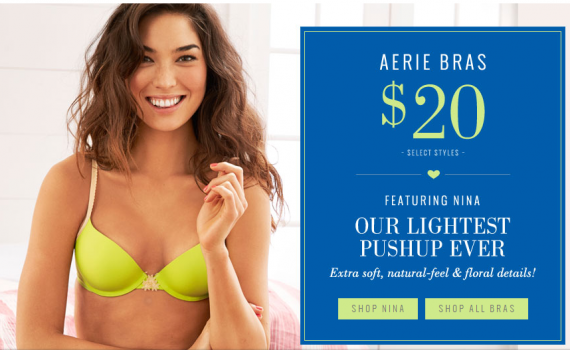 Бюстгальтеры по на AE Бюстгальтеры по на