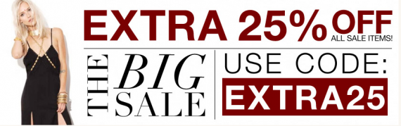 Экстра скидка 25% в TheTrendBoutique Экстра скидка 25% в TheTrendBoutique