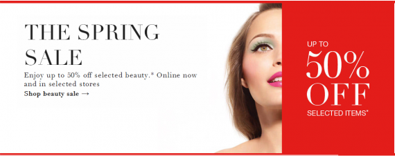 Marks and Spencer: скидки 50% Marks and Spencer: скидки 50%