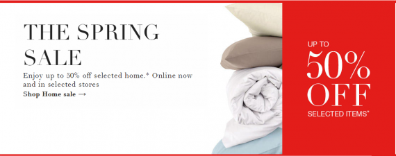 Marks and Spencer: скидки 50% Marks and Spencer: скидки 50%