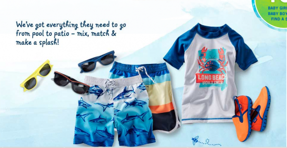 Cкидка 40% на swimwear &amp; accesories на OshKosh Cкидка 40% на swimwear &amp; accesories на OshKosh