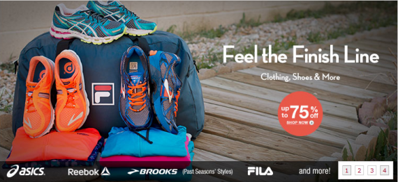 Скидки до 75% на спортивную одежду и обувь на 6pm Скидки до 70% на спортивную одежду и обувь на 6pm