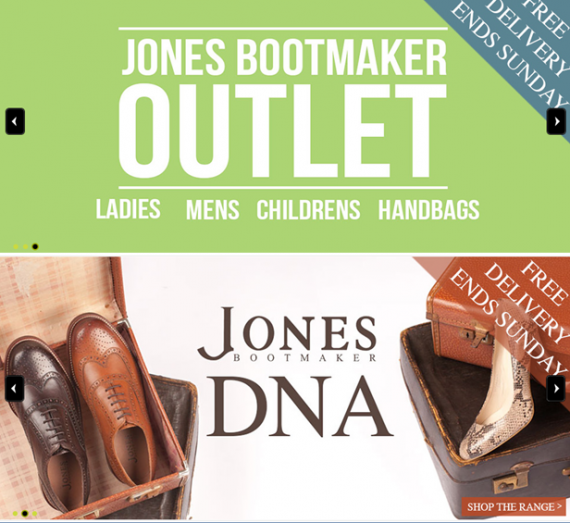 Скидки до 70% на обувь в магазине Jones Bootmaker Скидки до 70% на обувь в магазине Jones Bootmaker