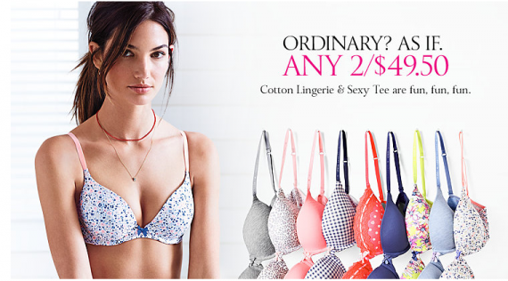 Victoria's Secret: 2 бюстгальтера за ,5 Victoria's Secret: 2 бюстгальтера за
