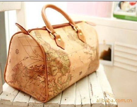 Сумка с картой мира с сайта Aliexpress! женские сумки
