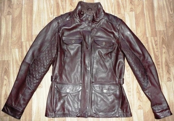 Кожаная куртка Eddie Bauer Leather Field Jacket. Eddie Bauer