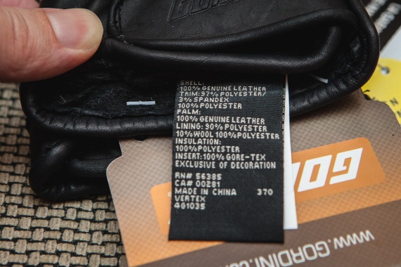 Мужские перчатки Gordini Vertex Gore-Tex® Gloves - Waterproof, Insulated Gordini Vertex Gore-Tex® Gloves