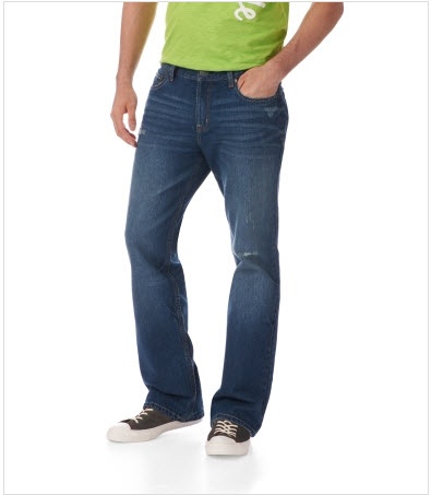 Пифагоровы штаны во все стороны равны... Или неудачный опыт покупки мужских джинсов с сайта Aeropostale BENTON BOOT DESTROYED MEDIUM WASH JEAN