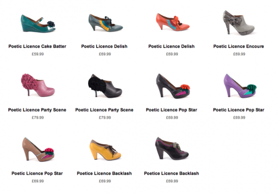 Туфли POETIC LICENCE. Маленькая сказка для шузоголика. заказы в интернете