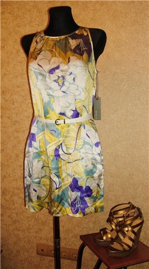 Шелковое платье от Matty M. Лучшее качество за малую цену. брендовая одежда