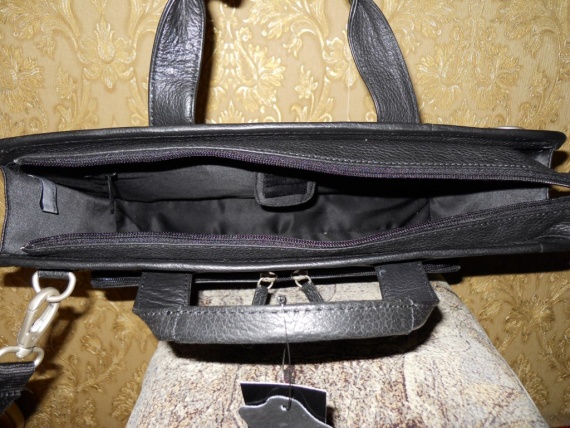 Кожаный портфель Wilsons Leather - чтобы покупка порадовала. кожаный