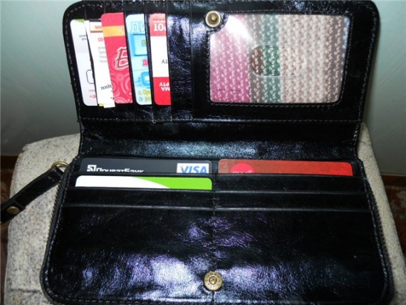 Магнит для денег - The Sak IRIS Zip Around Wallet кошелек
