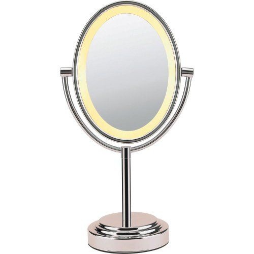 Органайзер для косметики и двустороннее зеркало с подсветкой зеркало с подсветкой