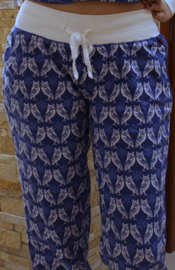 Пижама с совушками от Tommy Hilfiger с принтом