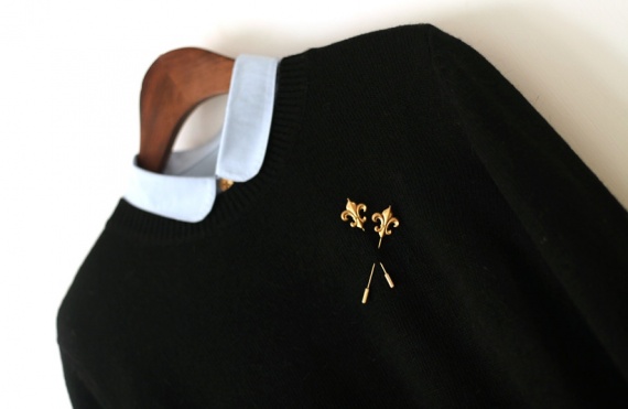 Collar tips &amp;amp;amp;ndash; модные украшения для воротников съемные украшения на воротник