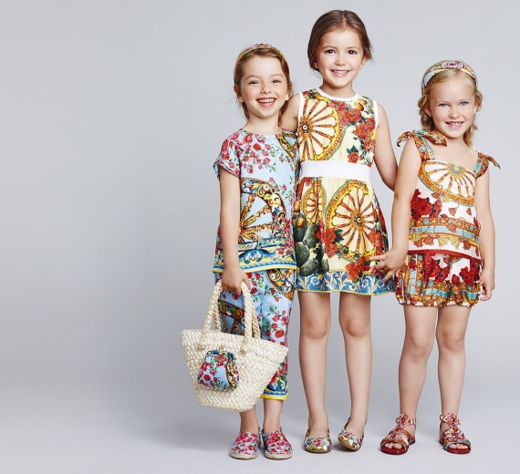 Junior от Dolce&amp;amp;Gabbana: теплая детская коллекция 2014 весна-лето