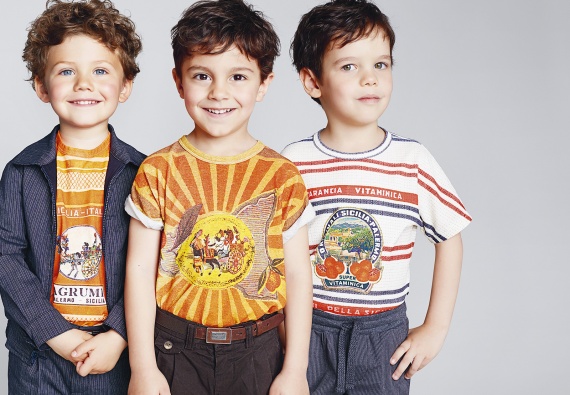 Junior от Dolce&amp;amp;Gabbana: теплая детская коллекция 2014 2014