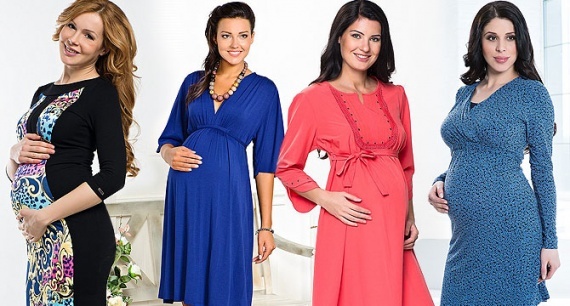 Как быть в тренде в любом положении: модная одежда для беременных весной 2014 США