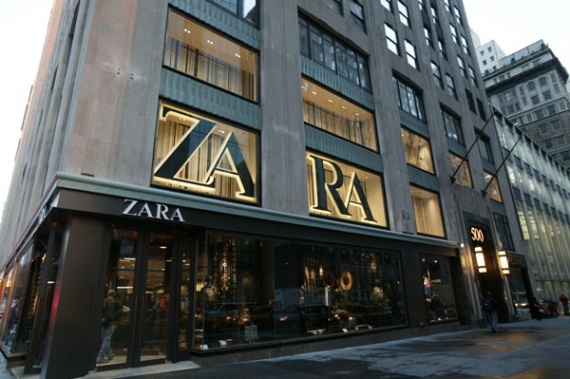 Известный бренд Zara открывает новые большие магазины Известный бренд Zara