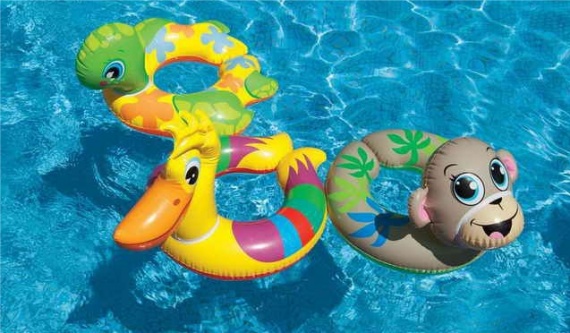 Детские плавательные средства: веселое лето на море купить надувной матрас