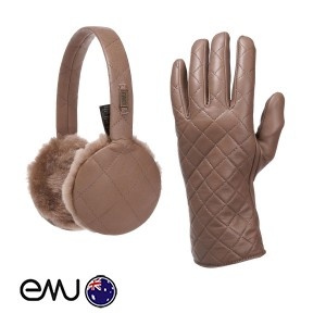 Пускай Ваши ушки и ручки не мерзнут. Emu Beechworth Earmuffs and Gloves Set. sierra