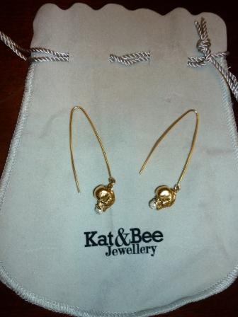 Черепушки на Ваши ушки от Kat&amp;amp;amp;amp;amp;Bee ювелирные украшения