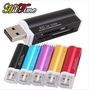 Обзор картридера c надписью All in one картридер