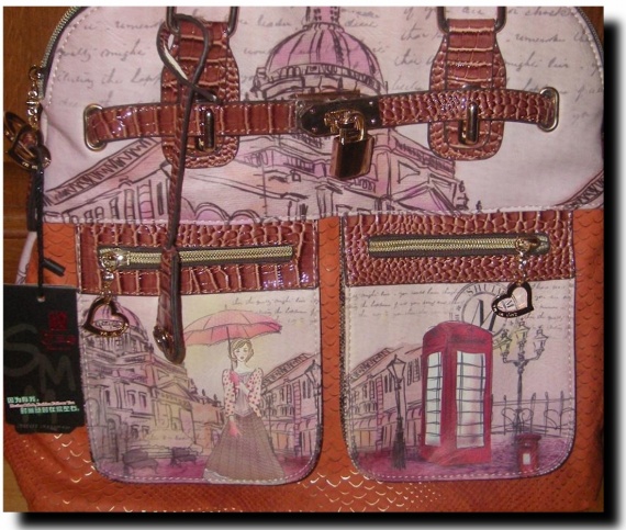 Женская сумка - британский стиль женская сумка