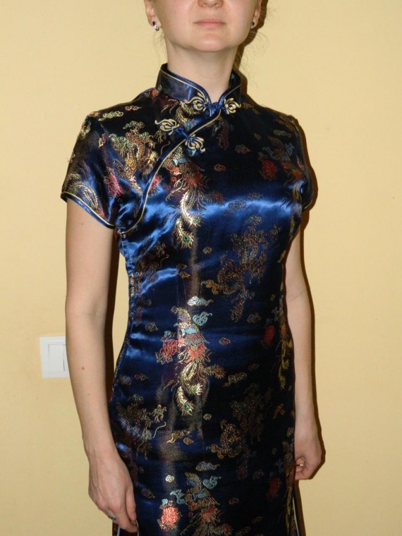 Изящное платье в восточном стиле одежда