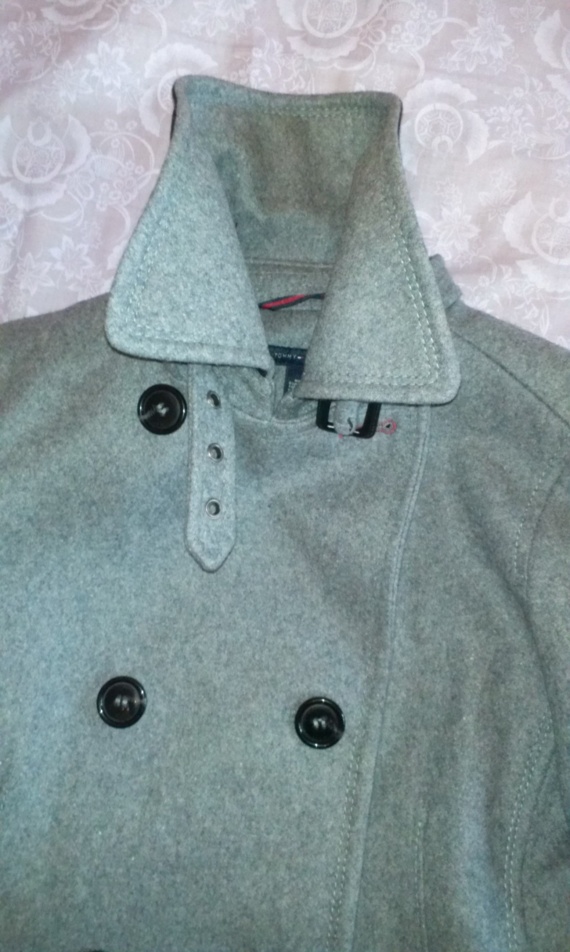Весна пришла :) Пальто Тоmmy Hilfiger для последних холодных деньков шерстяное пальтишко