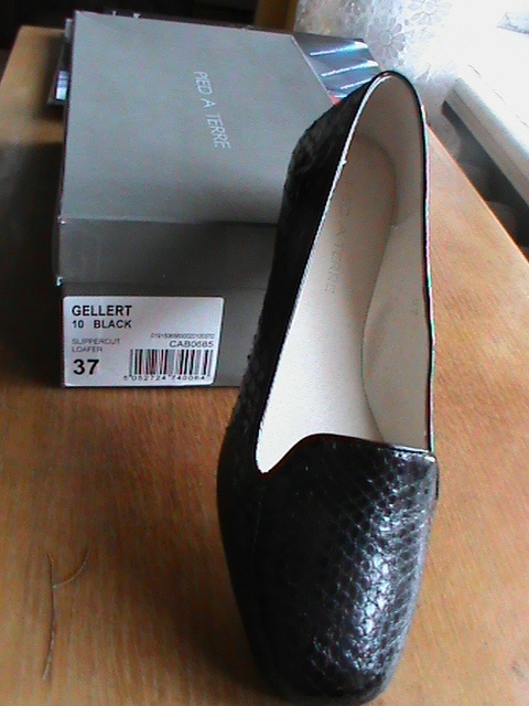 Черные кожаные туфли из натуральной кожи Черные кожаные туфли из натуральной кожи