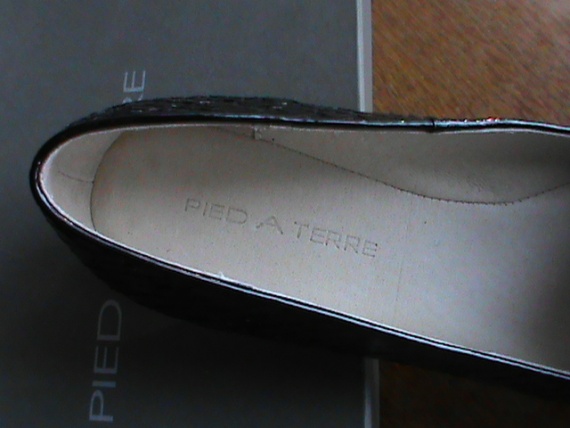 Черные кожаные туфли из натуральной кожи Черные кожаные туфли из натуральной кожи