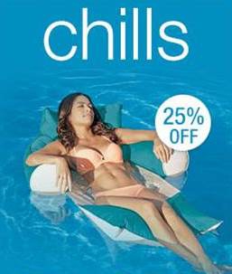 Скидка 25 % на матрасы для плаванья на Вrookstone brookstone.com