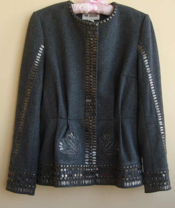 Теплый пиджак от H&amp;amp;amp;M Concsiouse Colleciton пиджак